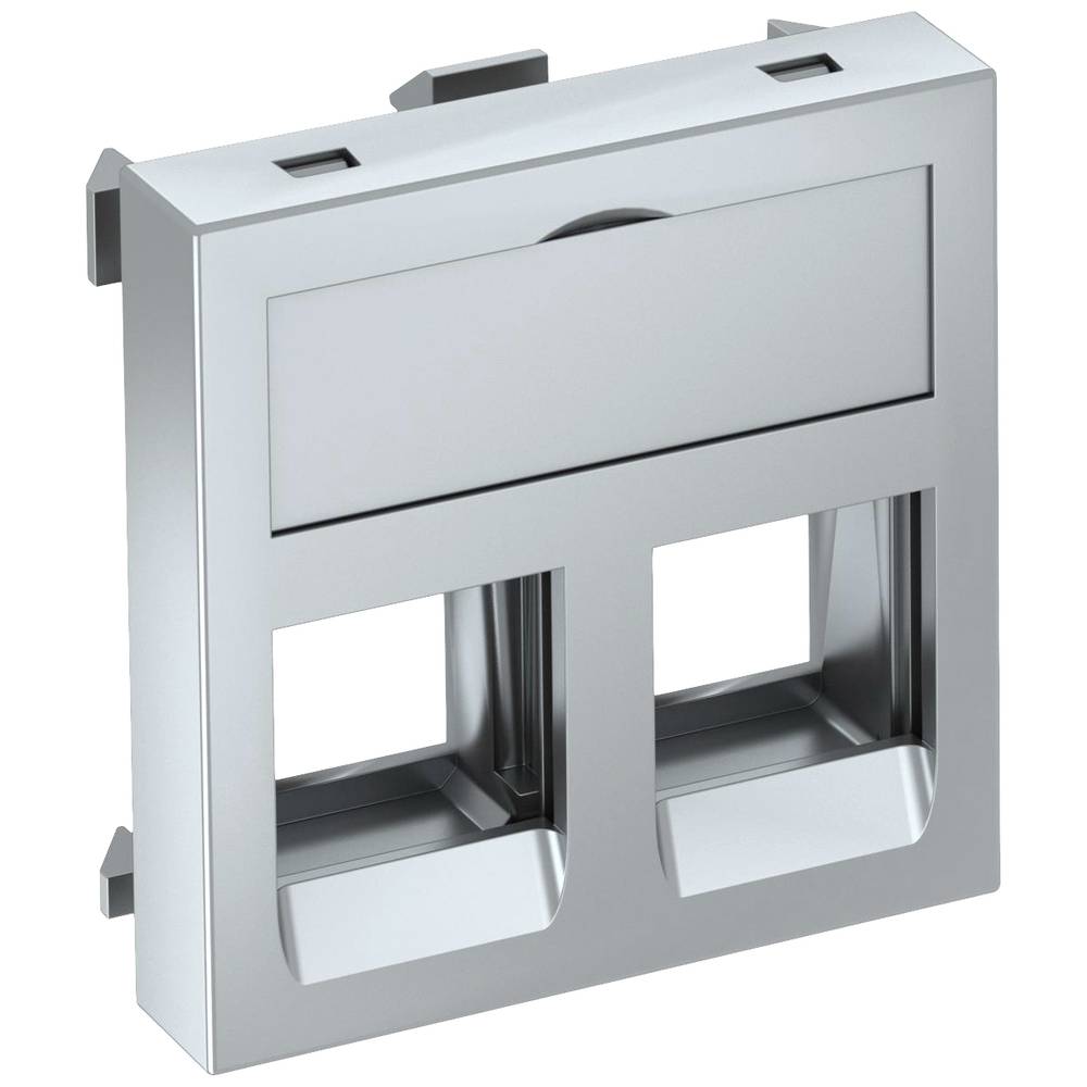 OBO Bettermann 6119284 Afdekking Datatechniekdrager (b x h x d) 45 x 45 x 9 mm 1 stuk(s) Aluminium