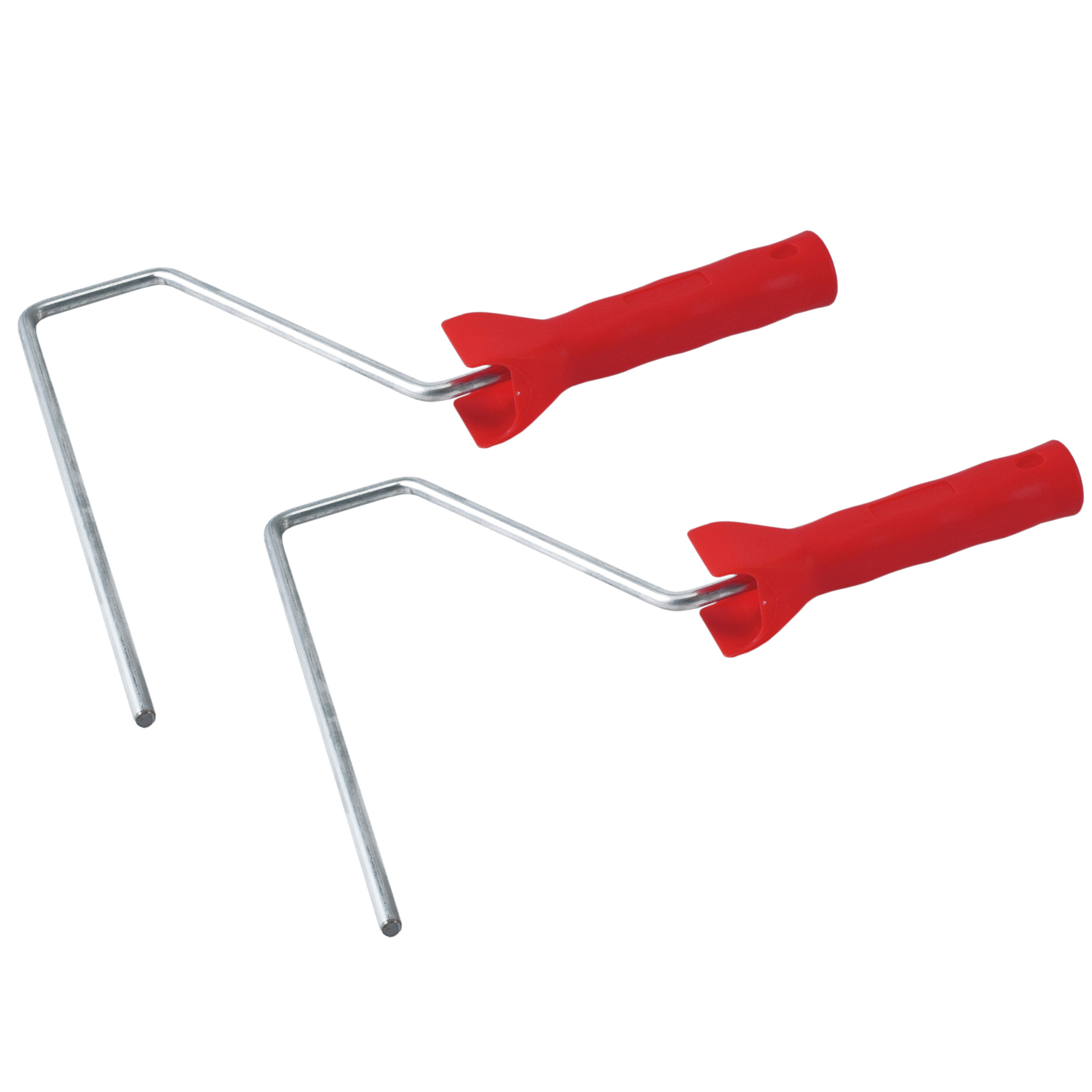Sorex Muur verfroller beugel - 2x - verfbeugel voor 25 cm breedte rollers - schilderen -