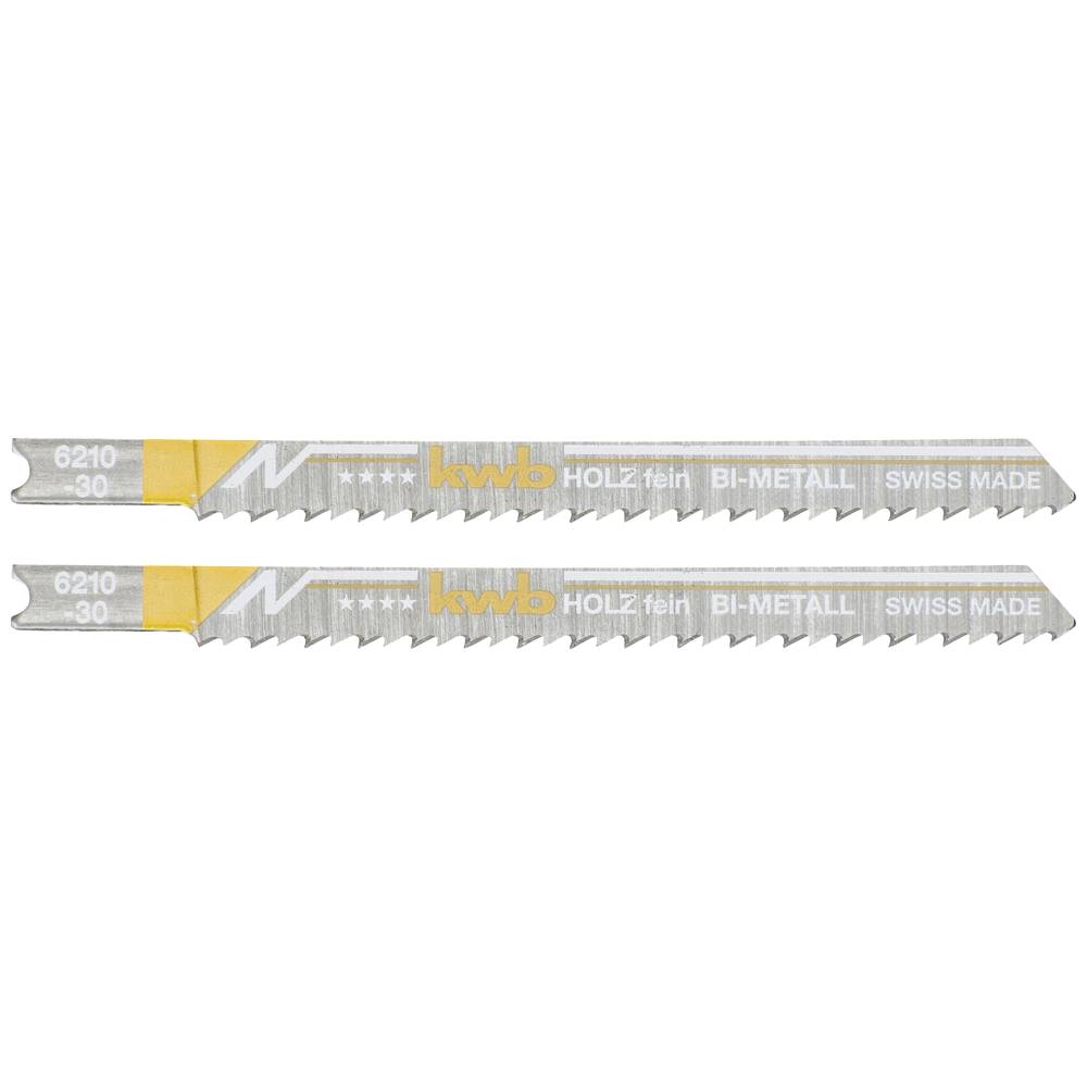 Kwb 621030 Decoupeerzaagbladen, houtbewerking, conisch geslepen, bi-metaal 2 stuk(s)