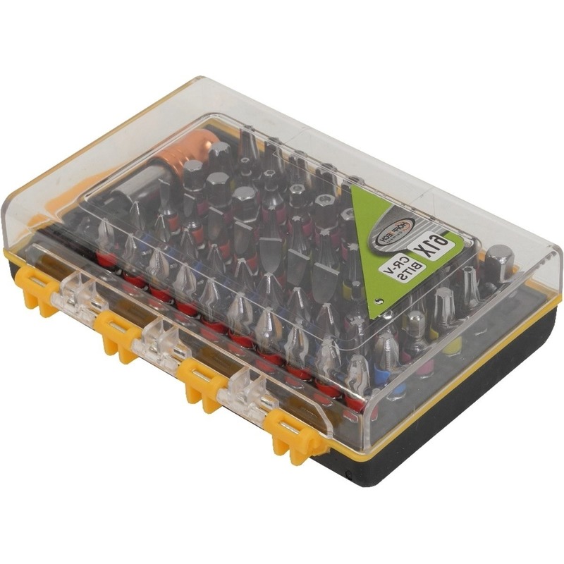 Benson Bitset met universele bithouder - 61 delig - magnetisch - bitjes -