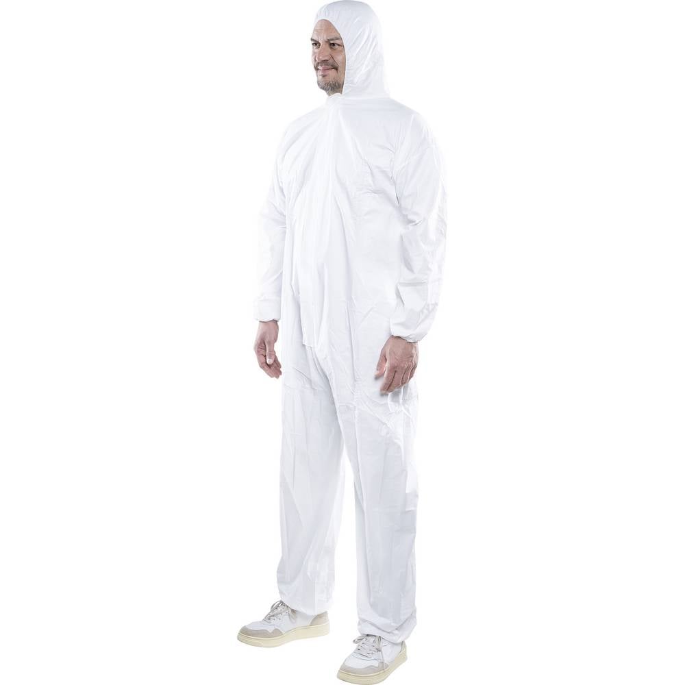 Wolfcraft 4970000 Wegwerpoverall, maat XXL Maat: XXL Wit