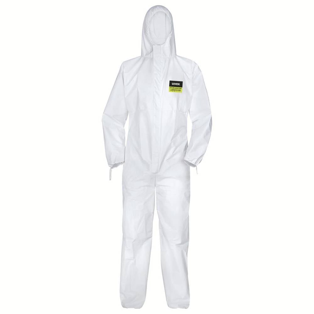 Uvex 8849709 -  Disposable coveralls wit S Maat: S Wit