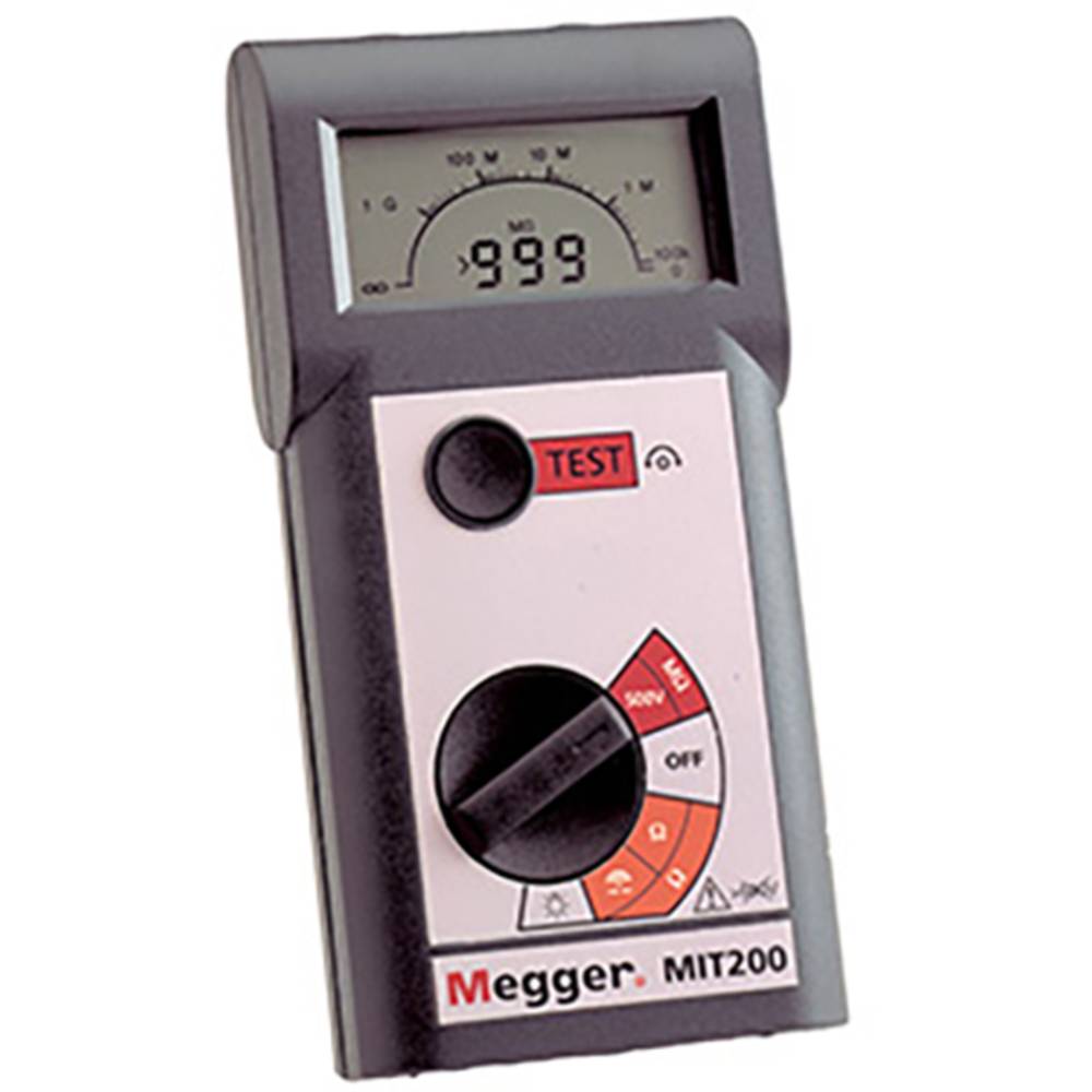 Megger MIT200-EN Isolatiemeter 1000 MΩ