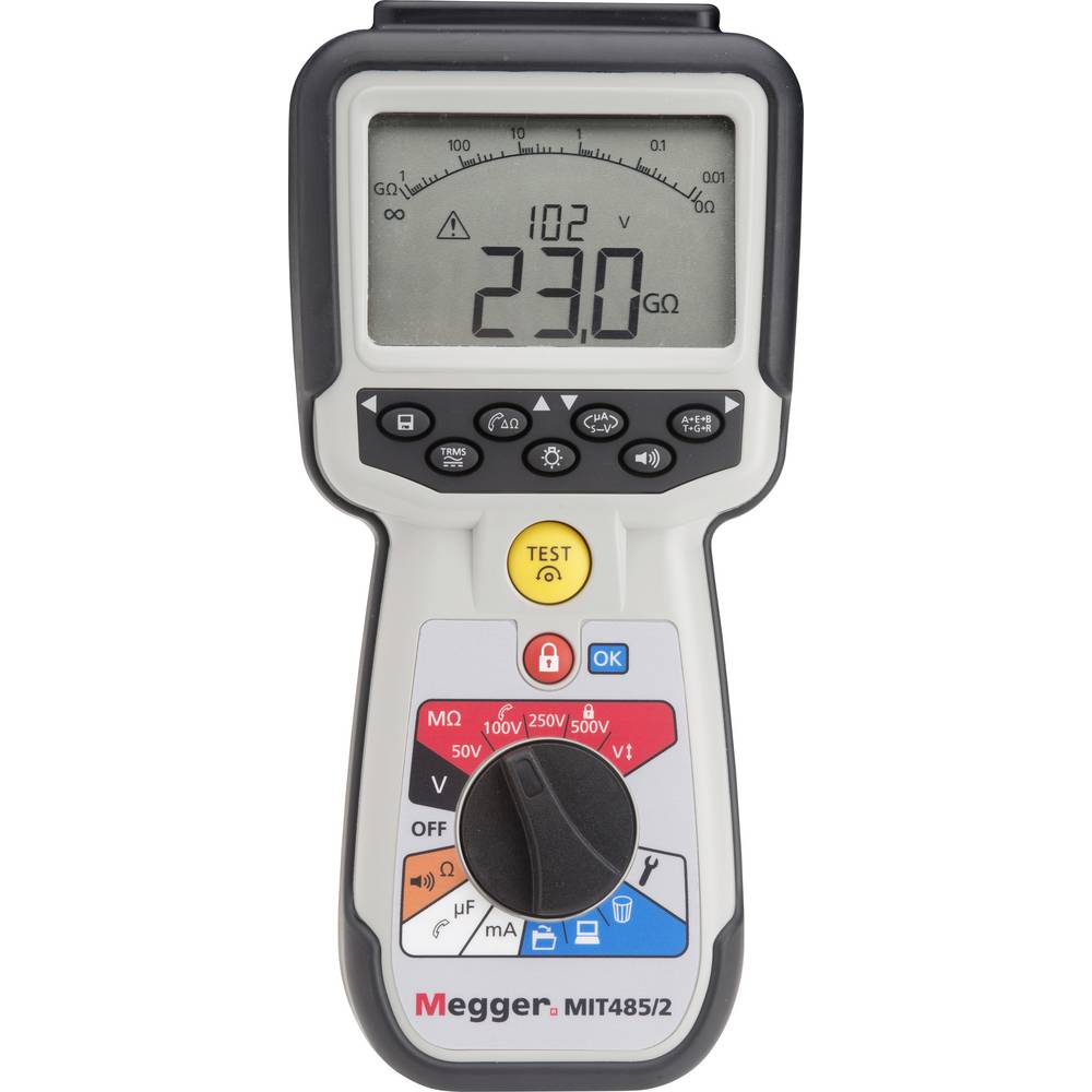 Megger MIT485/2 Isolatiemeter 50 V, 100 V, 250 V, 500 V 100 GΩ