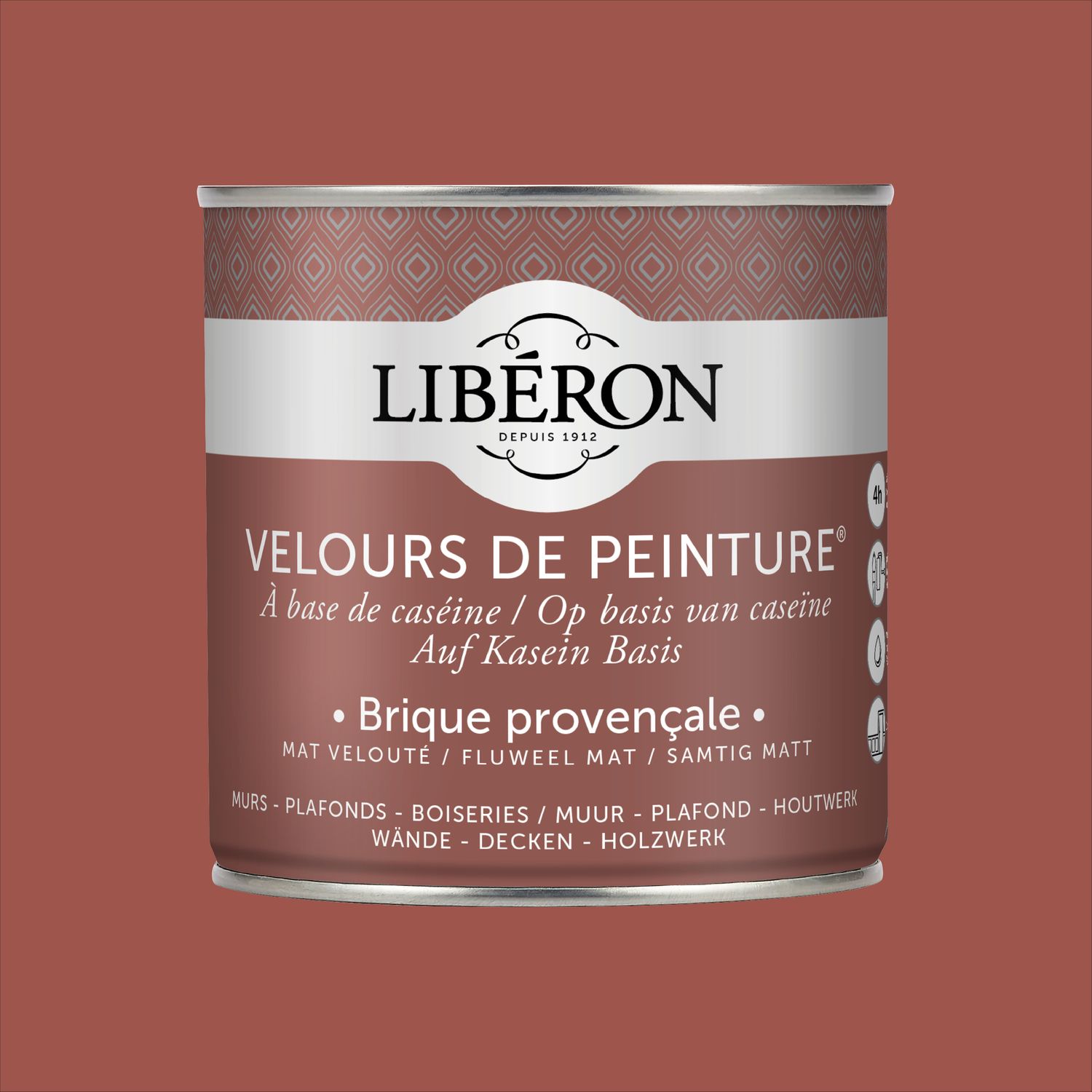 Liberon Libéron Muurverf Velours De Peinture 'rose De Mai' Mat Fluweel 500ml