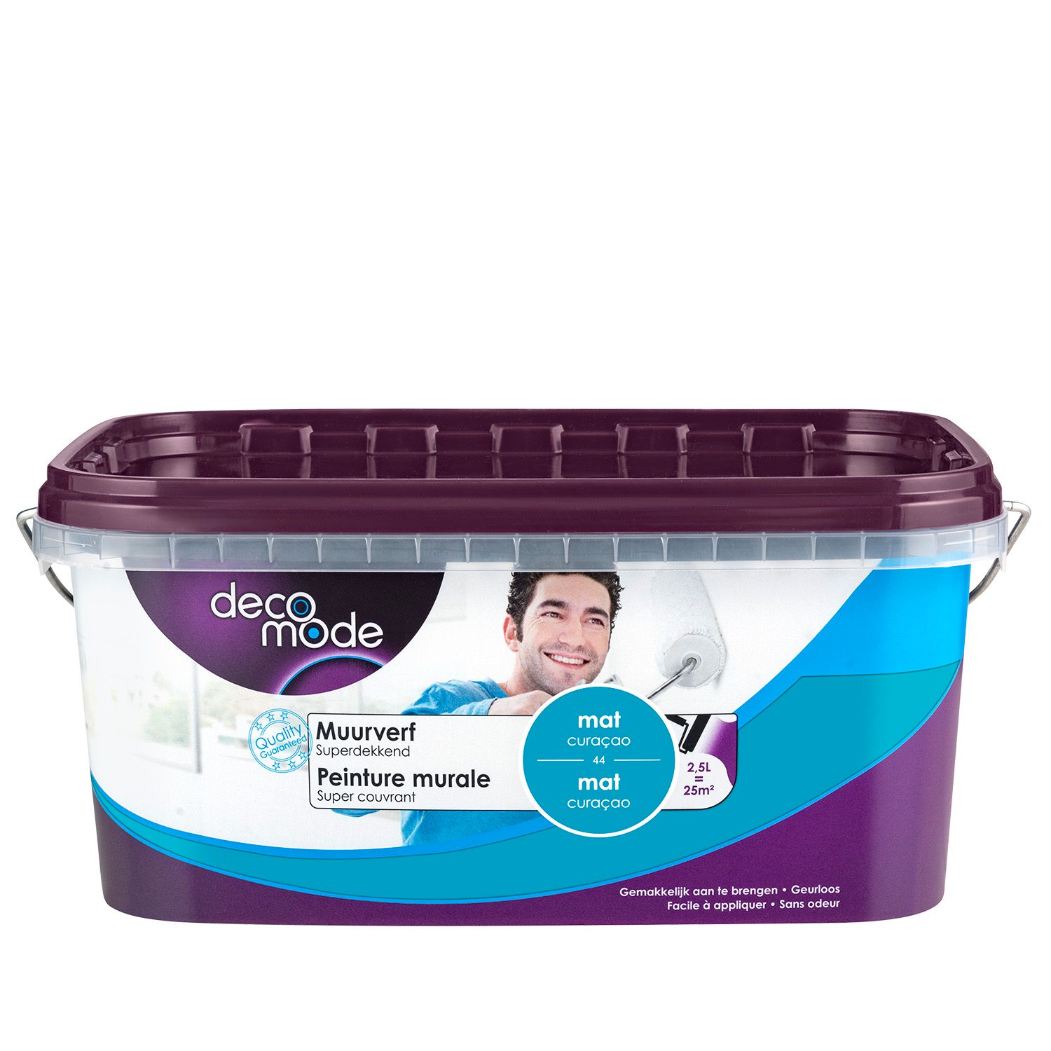 Decomode Muurverf Superdekkend Mat Curacao 2,5l
