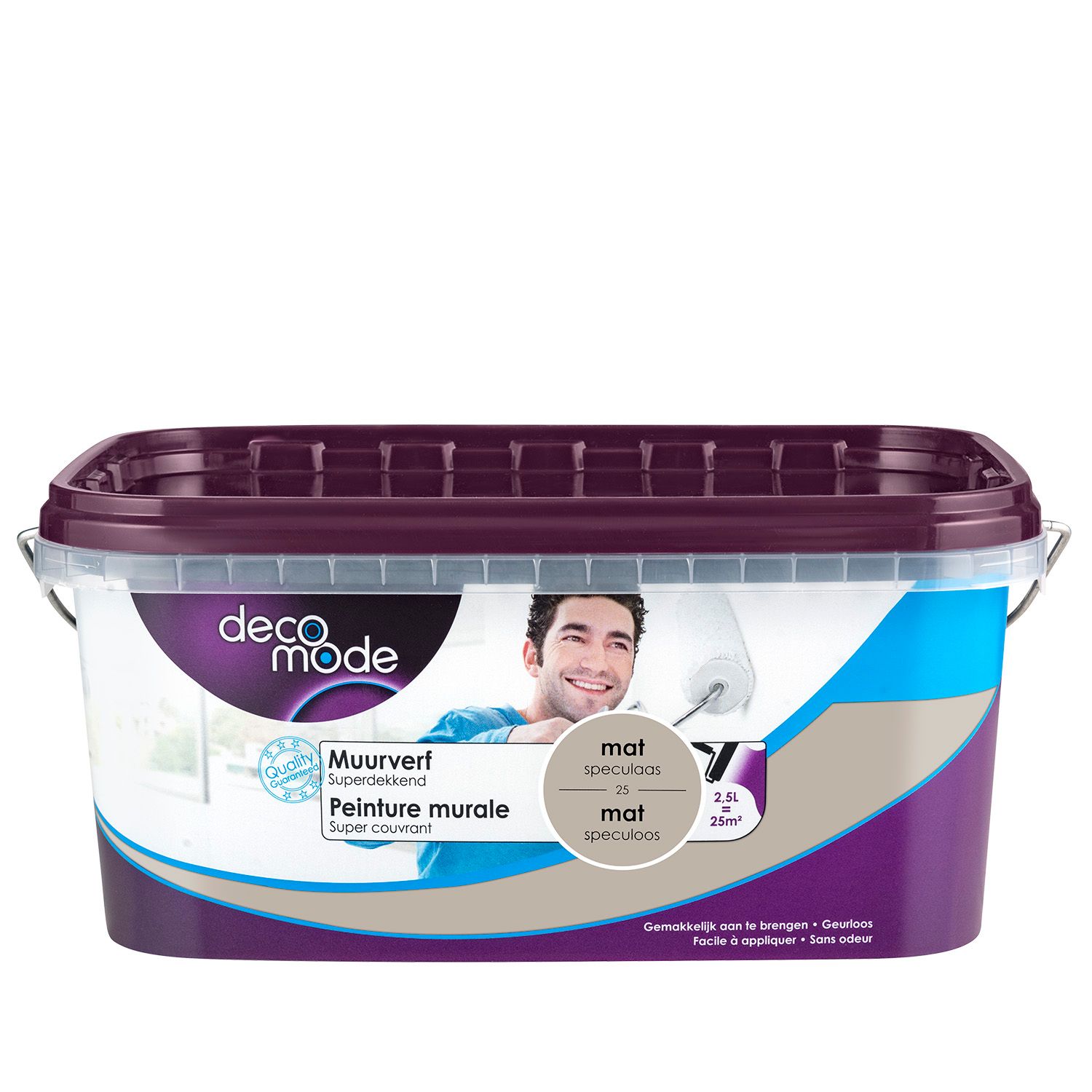 Decomode Muurverf Superdekkend Mat Speculaas 2,5l