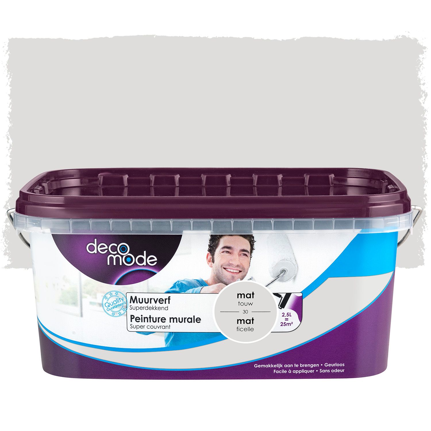 Decomode Muurverf Superdekkend Mat Touw 2,5l