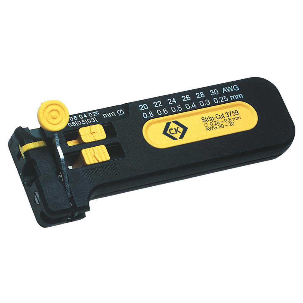 C.K 330012 Draadstripper Geschikt voor: PVC-draden, PTFE-draden 0.25 tot 0.80 mm