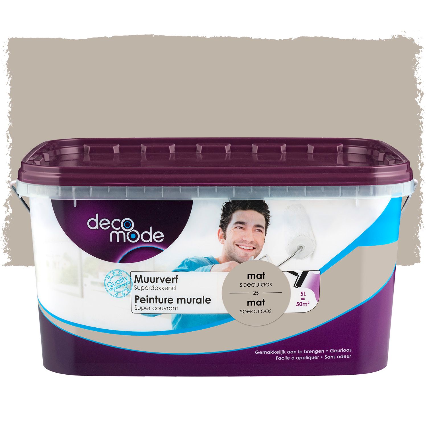 Decomode Muurverf Superdekkend Mat Speculaas 5l