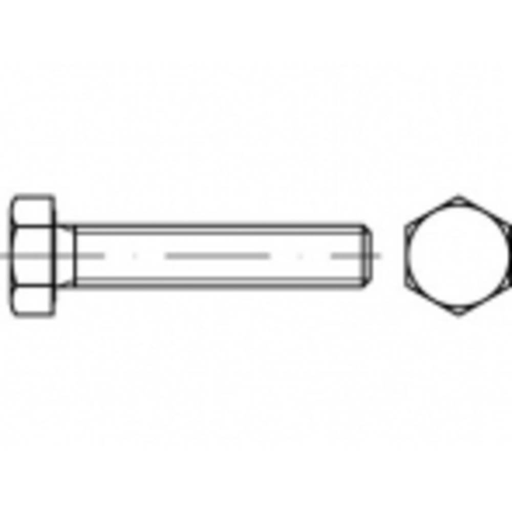 TOOLCRAFT TO-9983931 Zeskantbout M33 110 mm Buitenzeskant Staal Galvanisch verzinkt 5 stuk(s)