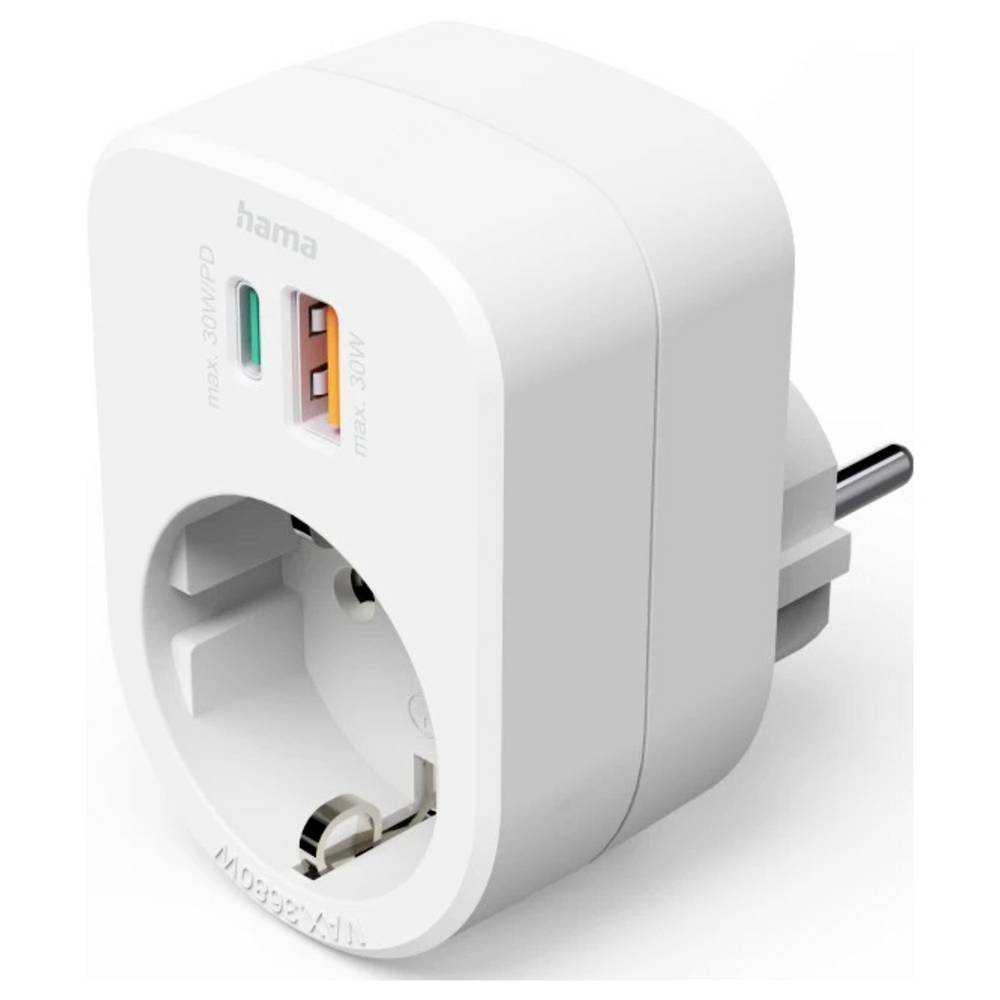 Hama 00223343 USB-laadbus Wit