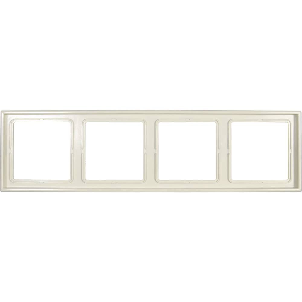 Jung LS984W Frame 4-voudig LS 990 Crème-wit 1 stuk(s)