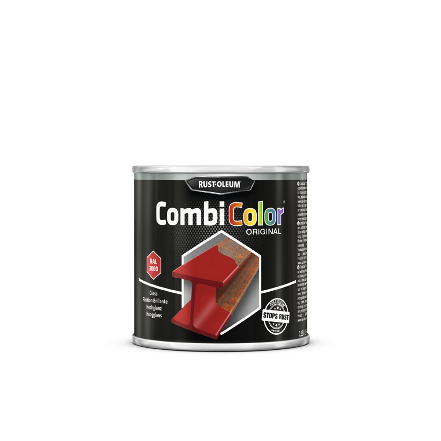 Rustoleum Combicolor Metaalverf Rood Hoogglans 250ml