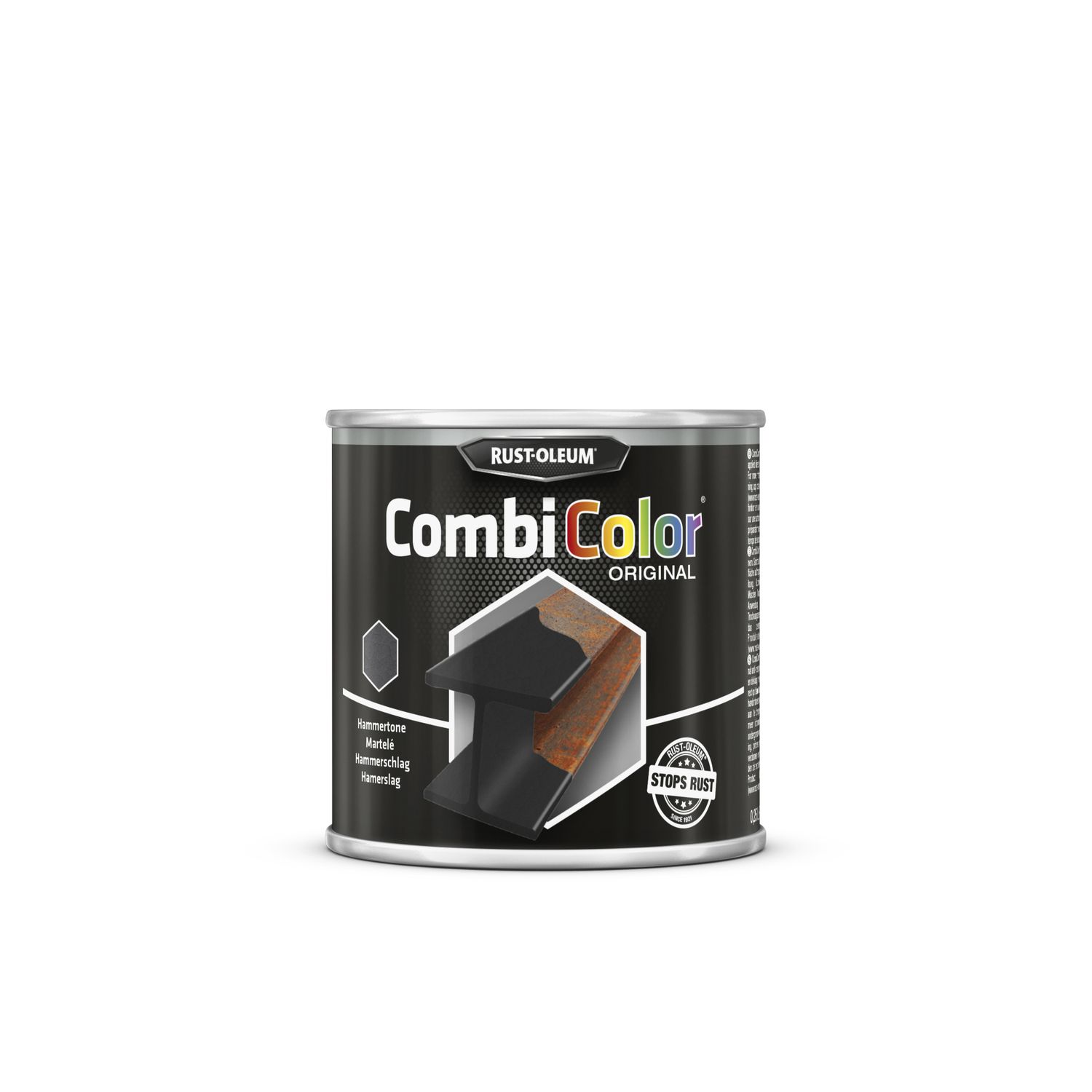 Rustoleum Rust-oleum Combi Hamerslag Zwart 250ml