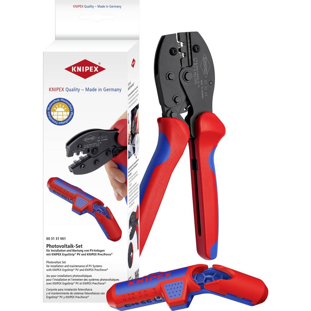 Knipex 00 31 31 V01 SB Stripgereedschapset
