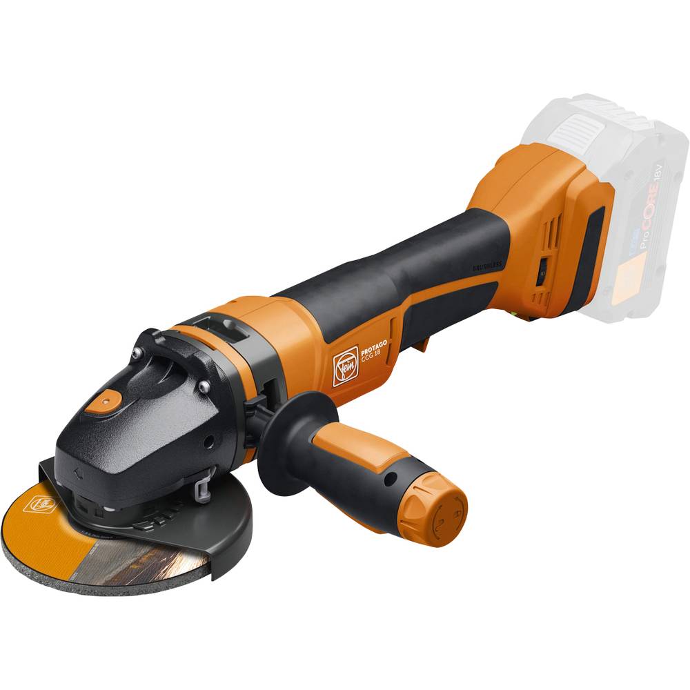 Fein CCG 18-125-12PD-SEC AS 71222061000 Haakse accuslijper 125 mm 18 V