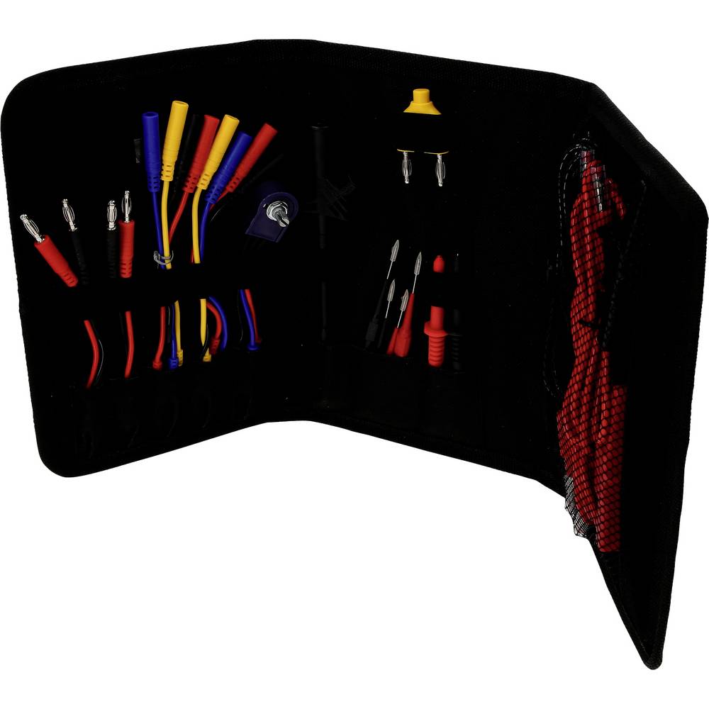 KS Tools 150.0895 12/24 V diagnose test- en meetkabelset, 25-delig