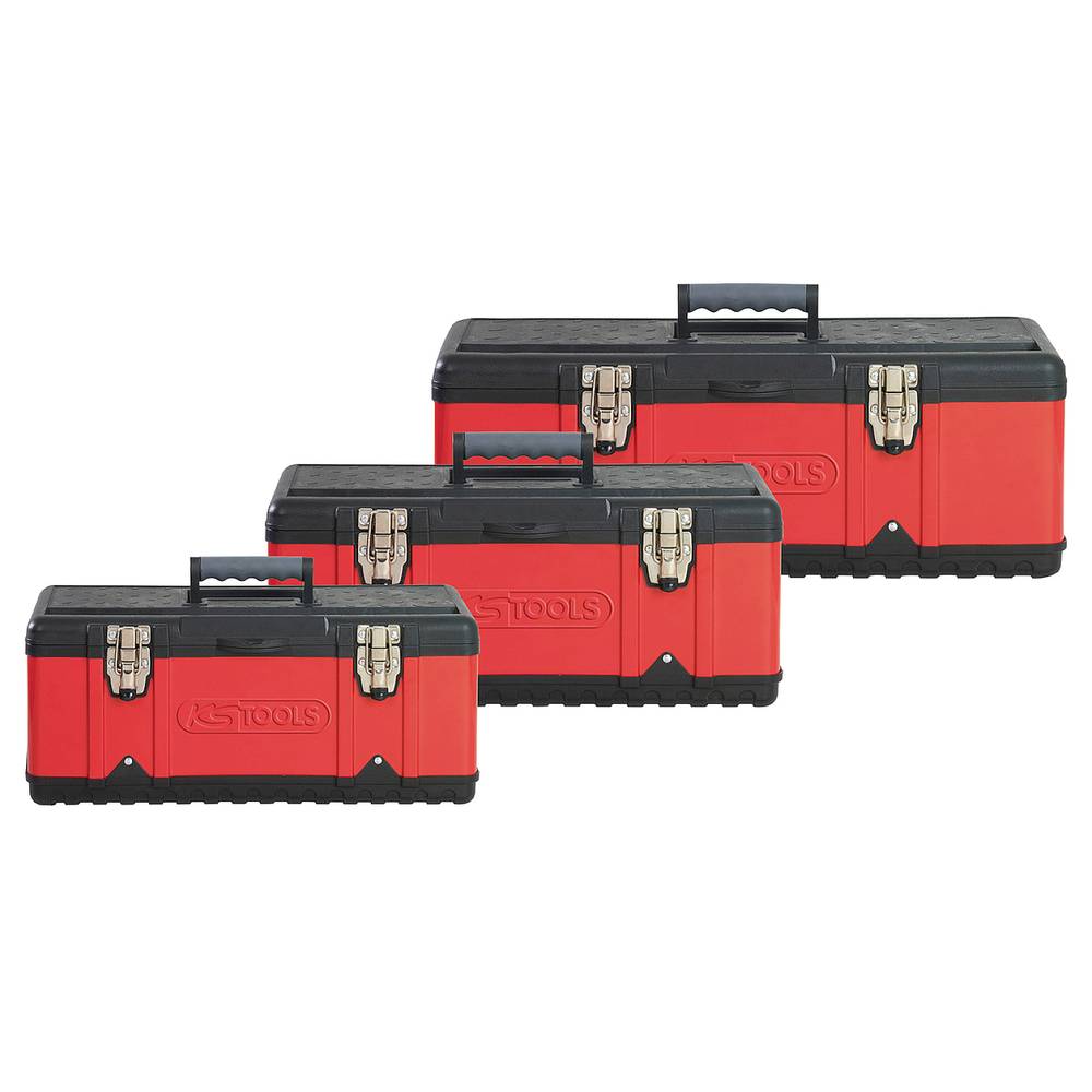 KS Tools 8500360 850.0360 Gereedschapskist (leeg) Kunststof, Plaatstaal Zwart-rood