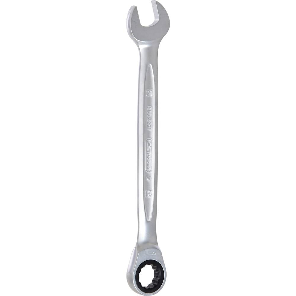 KS Tools 503.4221 503.4221 Steek-ringratelsleutel Sleutelbreedte (metrisch) 21 mm