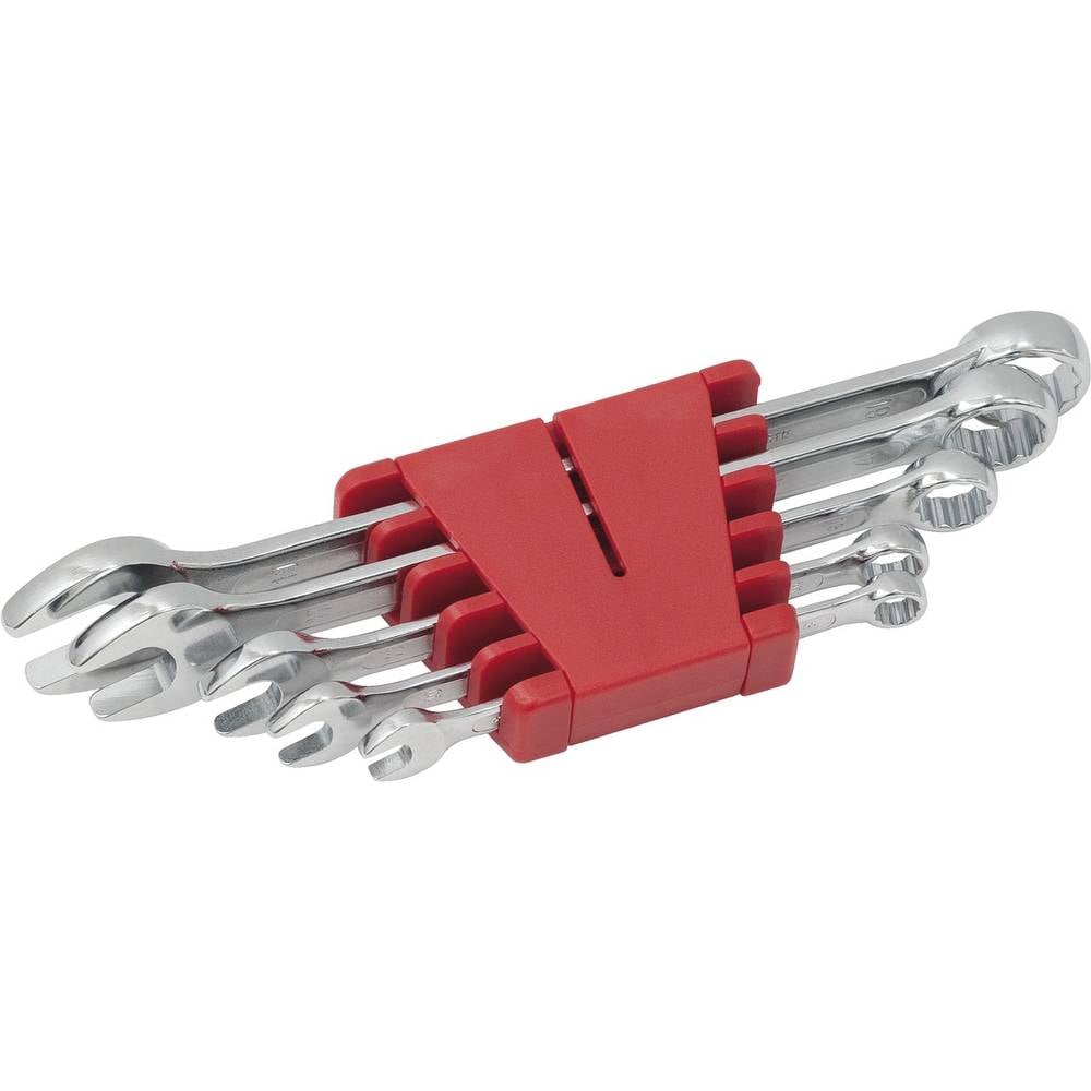 KS Tools 517.0045 517.0045 Ring-steeksleutelset Sleutelbreedte (metrisch) 8 - 19 mm