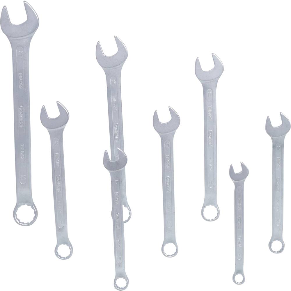 KS Tools 517.0090 517.0090 Ring-steeksleutelset Sleutelbreedte (metrisch) 8 - 22 mm