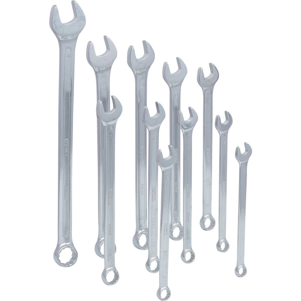 KS Tools 517.1505 517.1505 Ring-steeksleutelset Sleutelbreedte (metrisch) 12 - 24 mm