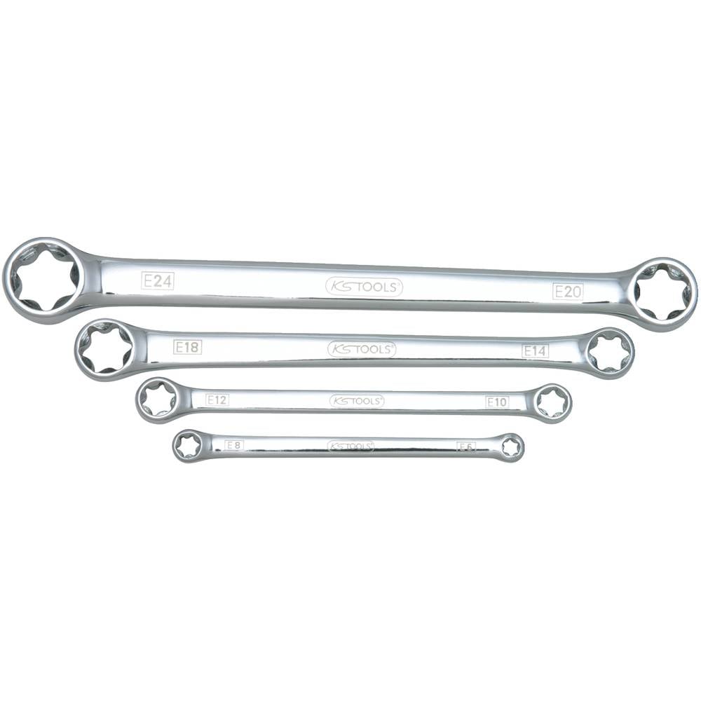 KS Tools 5180860 518.0860 Dubbele ringsleutelset Sleutelbreedte (metrisch) 6 - 24 mm