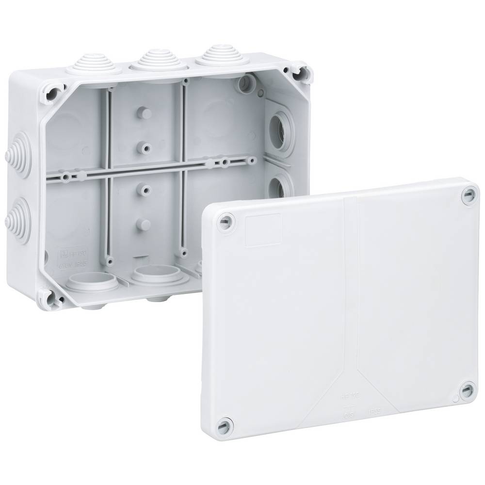 Spelsberg HP 190-L Verbindingsdoos (l x b x h) 149 x 199 x 77 mm Grijs IP55 1 stuk(s)