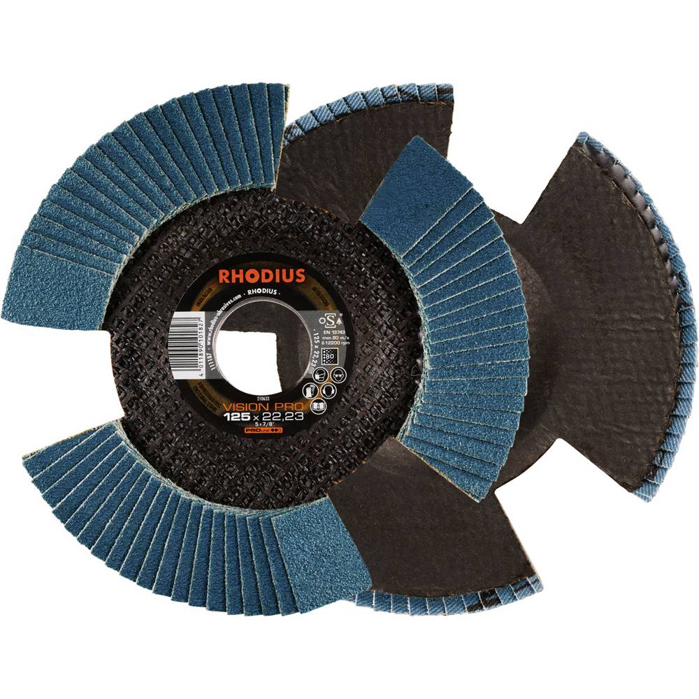 Rhodius 210633 VISION PRO Lamellenschijf 10 stuk(s)