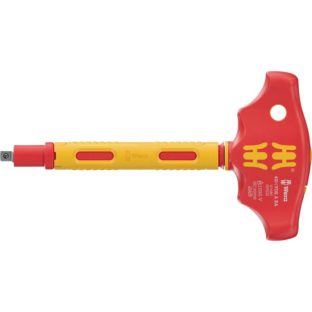 Wera 410 i VDE A RA Vierkante schroevendraaier VDE Koplengte: 130 mm
