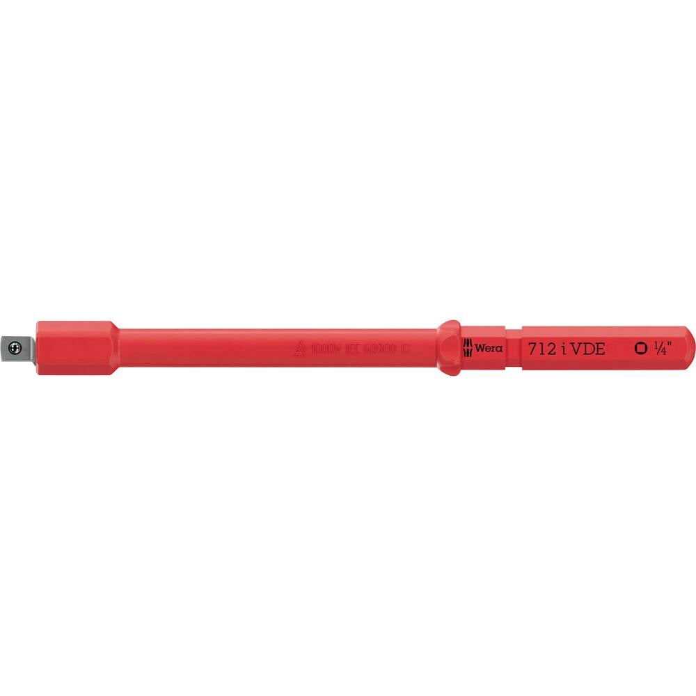 Wera Kraftform Kompakt A VDE 712 i Adapter mes VDE Koplengte: 154 mm