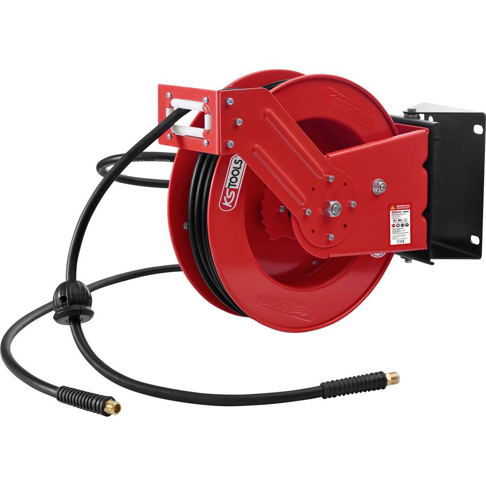 KS Tools Druckluft-Schlauchaufroller Ø10 mm, Ansc 515.3425 Pneumatische slanghaspel