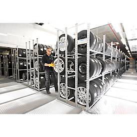 SSI Schäfer Bandenstelling R 3000, basissectie, H 2278 x B 995 mm, 2 dwarssteunparen