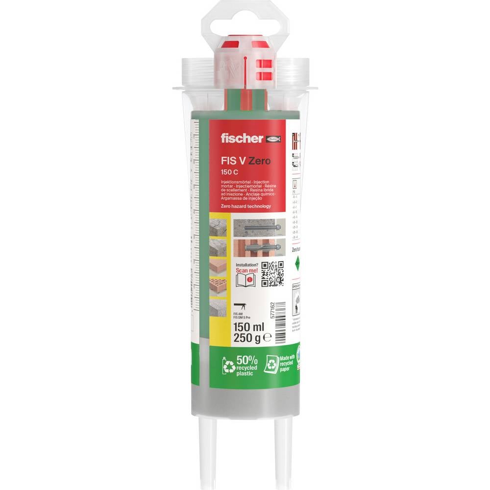 Fischer 577162 FIS V Zero 150 C TC Injectiespecie 1 stuk(s)