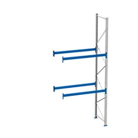 SSI Schäfer Palletstelling PR 600, aanbouwsectie, H 4700 mm, max. 800 kg, 2 dwarssteunen