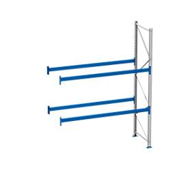 SSI Schäfer Palletstelling PR 600, aanbouwsectie, H 3600 mm, max. 1000 kg, 2 dwarssteunen