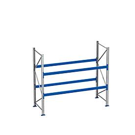 SSI Schäfer Palletstelling PR 600, basissectie, H 2500 mm, max. 800 kg, 2 dwarssteunen