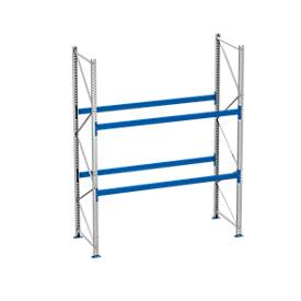 SSI Schäfer Palletstelling PR 600, basissectie, H 3600 mm, max. 800 kg, 2 dwarssteunen