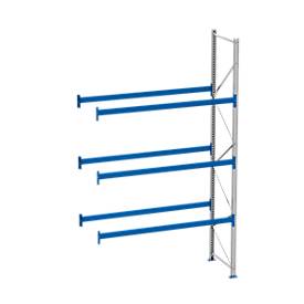 SSI Schäfer Palletstelling PR 600, aanbouwsectie, H 4700 mm, max. 800 kg, 3 dwarssteunen