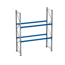 SSI Schäfer Palletstelling PR 600, basissectie, H 3600 mm, max. 800 kg, 2 dwarssteunen