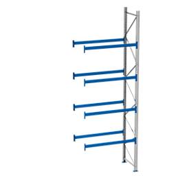 SSI Schäfer Palletstelling PR 600, aanbouwsectie, H 5800 mm, max. 800 kg, 4 dwarssteunen