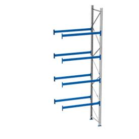 SSI Schäfer Palletstelling PR 600, aanbouwsectie, H 5800 mm, max. 1000 kg, 4 dwarssteunen