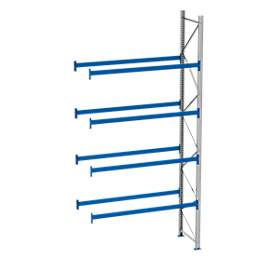SSI Schäfer Palletstelling PR 600, aanbouwsectie, H 5800 mm, max. 800 kg, 4 dwarssteunen