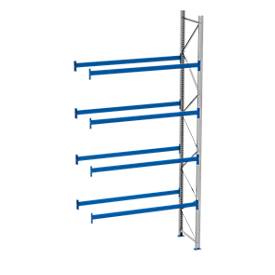 SSI Schäfer Palletstelling PR 600, aanbouwsectie, H 5800 mm, max. 800 kg, 3 dwarssteunen