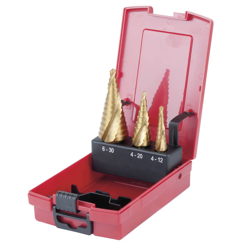 KS Tools 3302424 HSS Getrapteboorset 1 stuk(s)