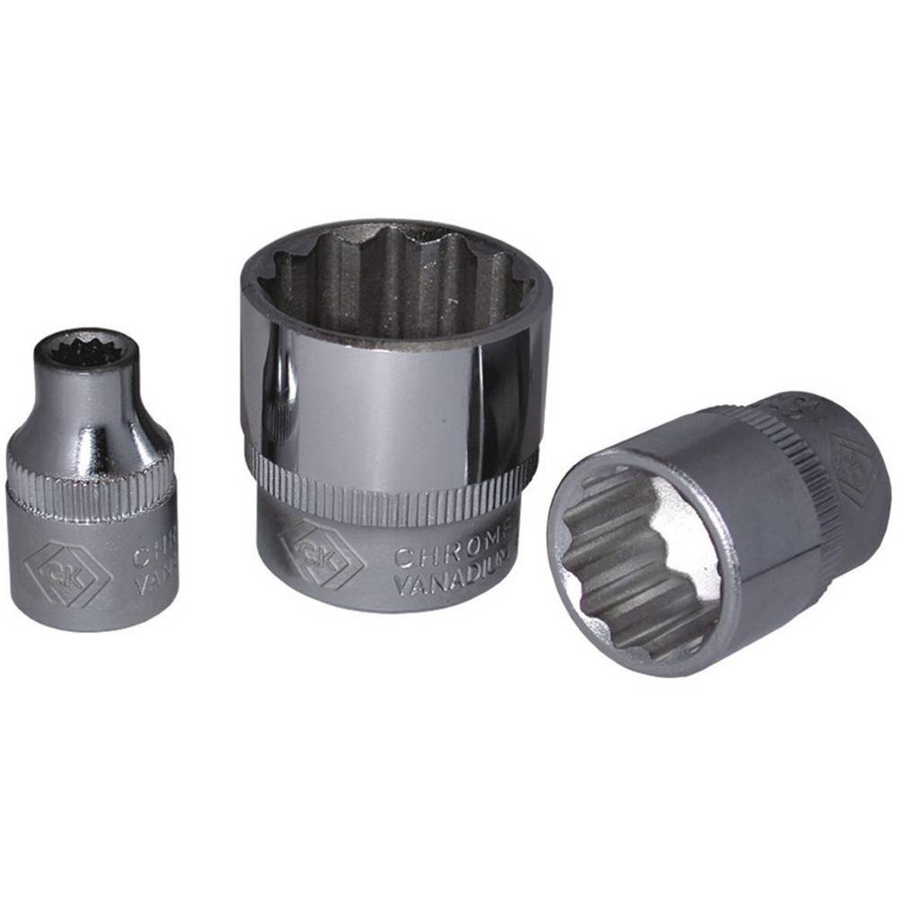 C.K T4690M 12 Dop (zeskant) Dopsleutelinzetstuk 12 mm 1/2 (12.5 mm)