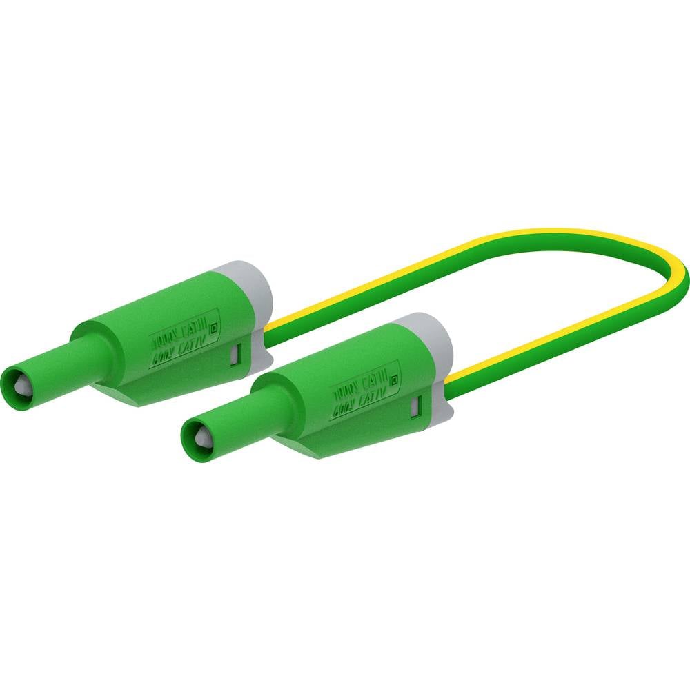 Electro PJP 2712-IEC-CD1-50V Meetsnoer Bananenstekker 50 cm Groen 1 stuk(s)