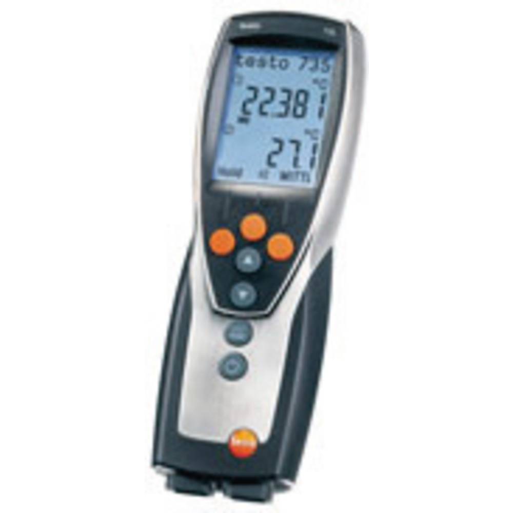 Testo 0560 7351 Temperatuurmeter -200 - +1370 °C Sensortype Pt100, K, T, J, S