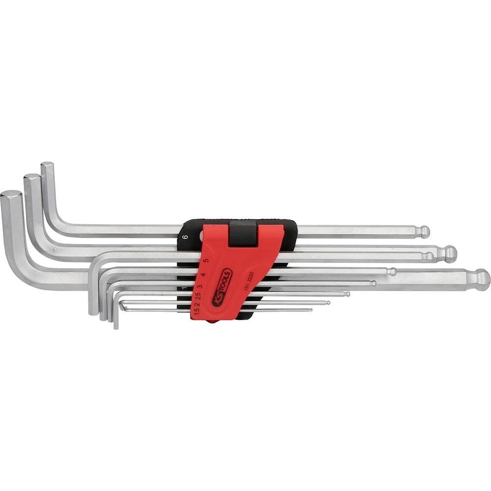 KS Tools 151.3220 Inbus Haakse schroevendraaierset 9-delig